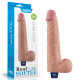 Мультискоростной вибратор Real Softee Rechargeable Vibrating Dildo 10.5