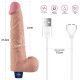 Мультискоростной вибратор Real Softee Rechargeable Vibrating Dildo 10.5