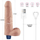 Мультискоростной вибратор Real Softee Rechargeable Vibrating Dildo 9.0