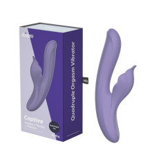 Quadruple кульмінація Vibrator Kissen Captive