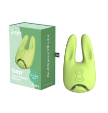 Dual кульмінація Vibrator Kissen Satyr