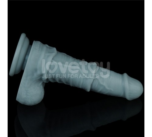 Силиконовый вибратор на присоске Rechargeable Thrusting Vibrating Dildo 11.0