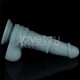 Силиконовый вибратор на присоске Rechargeable Thrusting Vibrating Dildo 11.0