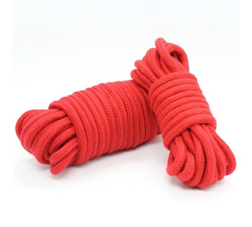 Веревка для связывания Bondage Rope Red, 5 метров