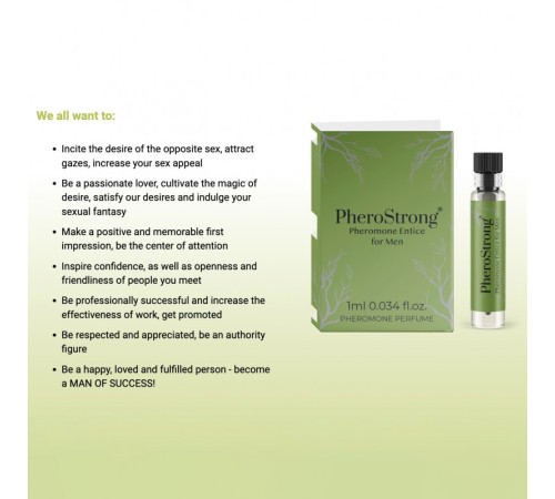 PheroStrong pheromone Entice for Men