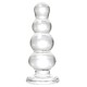 Glass Anal Bead -Clear 4.5