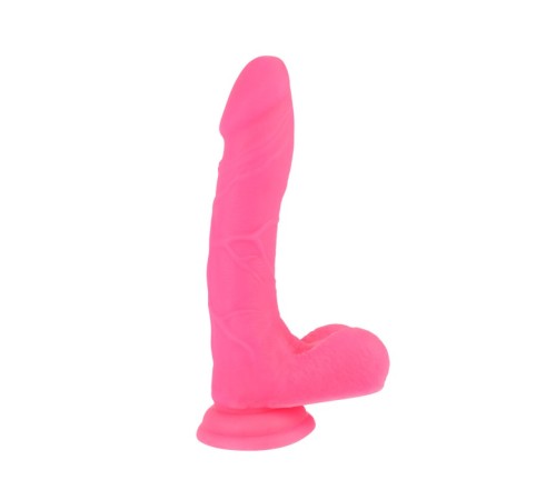 Фаллоимитатор на присоске Dual Density Cock Dildo Pink 8.0