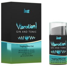 INTT - POWERFUL INTIMATE STIMULANT LIQUID VIBRATOR GEL GIN & TONIC 15ML