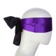 Повязка на глаза для уальных игр Blindfold Satin Purple