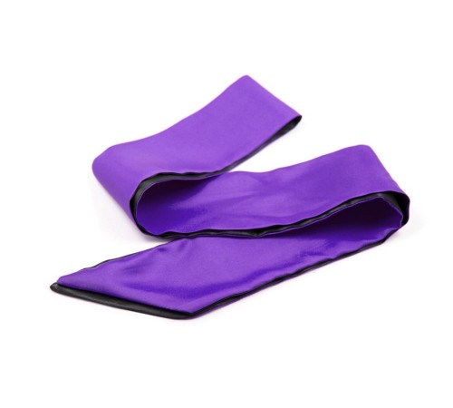 Повязка на глаза для уальных игр Blindfold Satin Purple