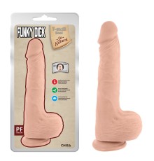 Фаллоимитатор на присоске Funky Dick Flesh