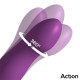 ACTION TOKA VIBE WITH SWINGING 360 AND STIMULATING LICKING TONGUE