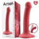 ACTION BOUNCY LIQUID SILICONE DILDO HIPER FLEXIBLE 7.5