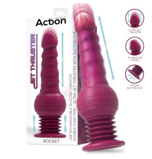 ACTION ROCKET ULTRA JET THRUSTER VIBRATOR WITH POWERFULL SUCTION CUP