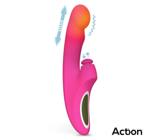 ACTION ENLES VIBE WITH BEATING BALL, THRUSTING Y HEAT FUNCTION