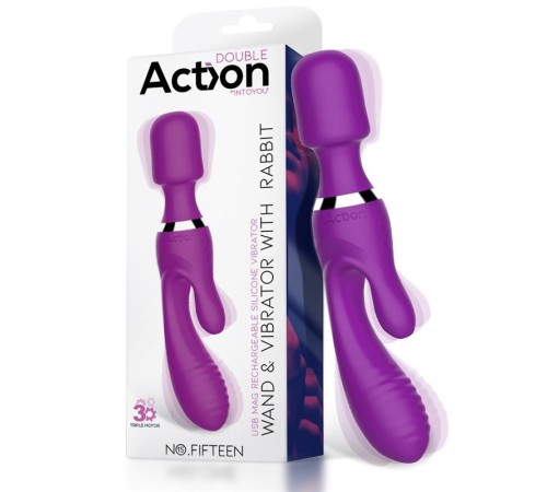 ACTION NO. FIFTEEN VIBRATOR AND MASSAGER 3 INDIVIDUAL MOTORS