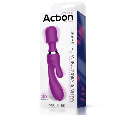 ACTION NO. FIFTEEN VIBRATOR AND MASSAGER 3 INDIVIDUAL MOTORS