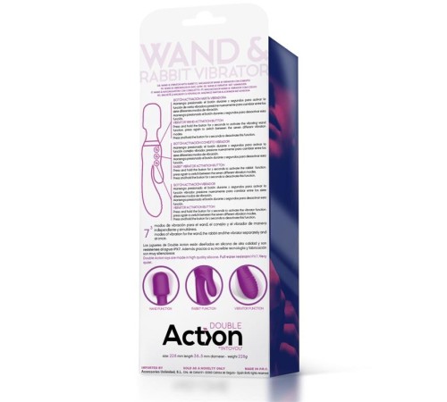 ACTION NO. FIFTEEN VIBRATOR AND MASSAGER 3 INDIVIDUAL MOTORS