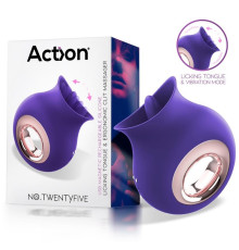 ACTION NO. TWENTYFIVE LICKING TONGUE AND VIBRATOR CLITORIS MASSAGER