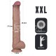 Dual Layered Bendable Silicone Cock XXL(Flesh) 14.5