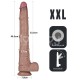 Фаллоимитатор гигант Dual Layered Bendable Silicone Cock XXL Flesh 16.0