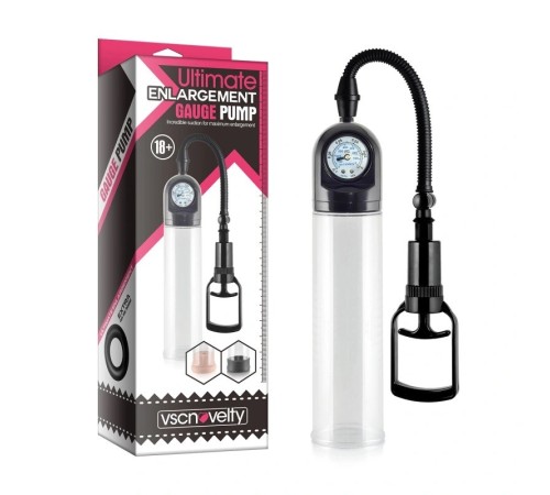 Вакуумная помпа для пениса Ultimate Enlargement Gauge Pump