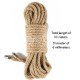 Веревка для связывания Rebellion Reign Rustic Hemp Bondage Rope, 10 метров