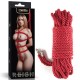 Красная веревка для связывания Rebellion Reign Crimson Silky Bondage Rope