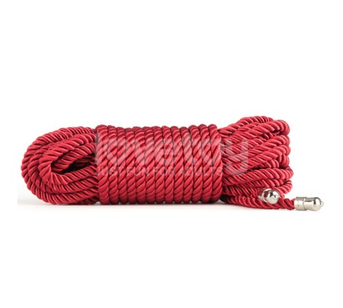 Красная веревка для связывания Rebellion Reign Crimson Silky Bondage Rope