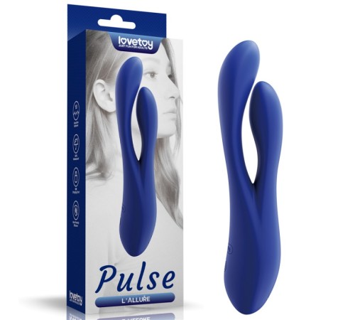 Масажер двойной LAllure Pulse Rechargeable Vibrator