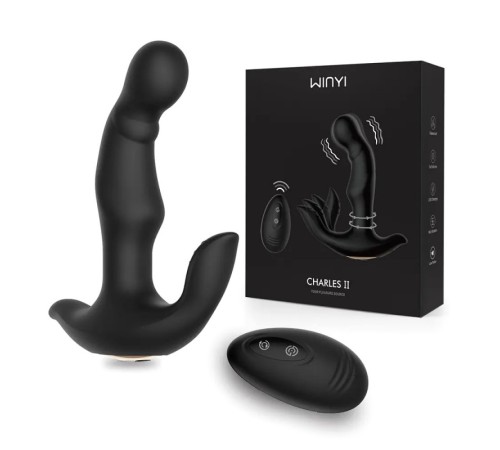 Массажер простаты для мужчин Winyi Charles 2 Remote Anal Vibrator Butt Plug