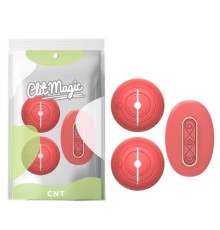 Вибростимулятор для сосков Donut Pin The Nipple Vibe With Remote Red