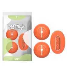 Вибростимулятор для сосков Donut Pin The Nipple Vibe With Remote Orange