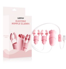 Lusoty USB Charging Nipple Clamps