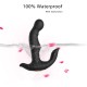 Wy0512 CHARLES-Silicone 10 Stimulation Patterns Vibrating Prostate Massager with Rotating Beads for Male