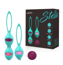 WY0540 STELLA-High Quality Waterproof Women Toy Vagina Ben Wa Balls Set For Tightening