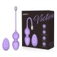 WY0569 VICTORIA-Sexual Vibrator electromagnetic steel ball impack Kegel Exercises Balls With Remote For Women Men