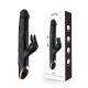 WY0646 Terry II-2022 New Wholesale Big Black Telescopic Realistic Dildo Sex Toy Thrusting Rabbit Dildo Vibrator For Women