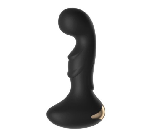 Lusoty 10-modes vibration USB charging vibrator 12.5*6cm Black