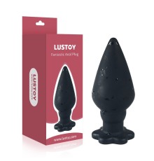 Задня пробка черная Silicone Anal Toy 4.6