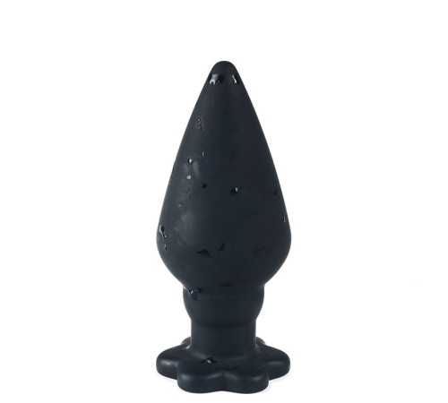 Задня пробка черная Silicone Anal Toy 4.6