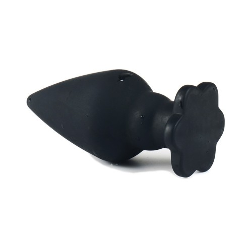 Задня пробка черная Silicone Anal Toy 4.6