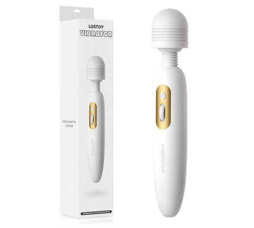 Точковий универсальный Масажер Classic Wand Massager Vibrator White