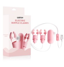 Lusoty USB Charging Nipple Clamps