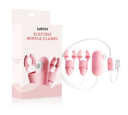 Lusoty USB Charging Nipple Clamps