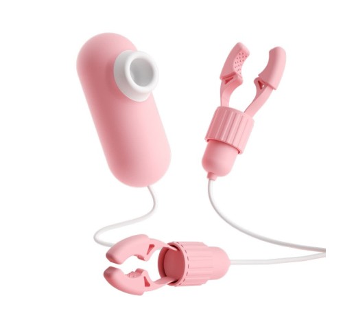 Lusoty USB Charging Nipple Clamps