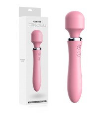 Lustoy 10-modes double-head massager vibrator USB charging