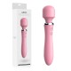 Lustoy 10-modes double-head massager vibrator USB charging