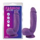 8.2 Dual Density Cock Dildo-Purple