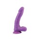 8.0 Dual Density Cock Dildo-Purple